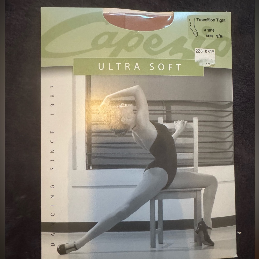 Brand new tan Capezio transition tights